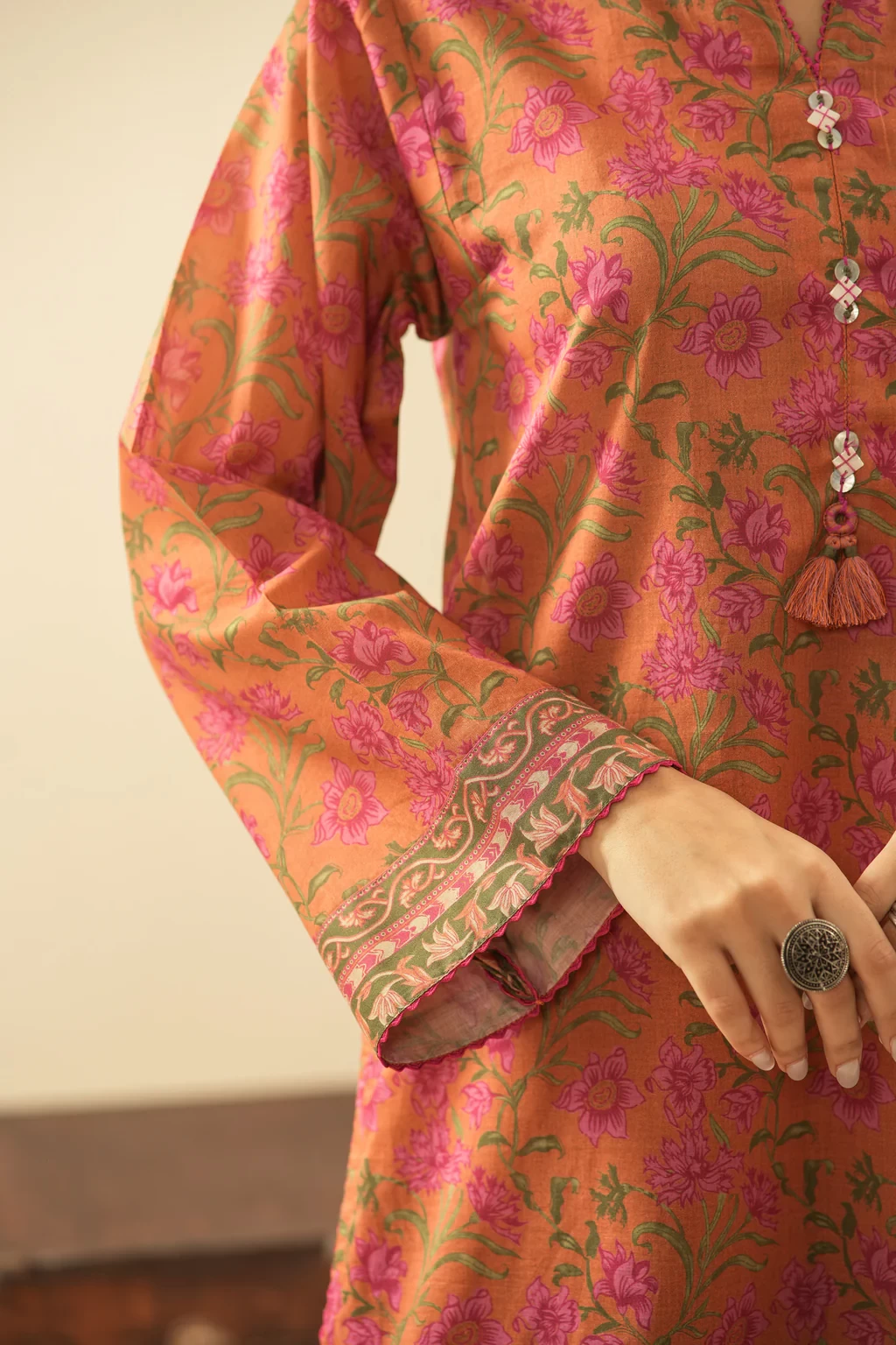 PRINTED LAWN 3 PIECE SUIT - WFM36113