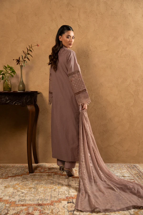 RTS | SHIRT, TROUSER & DUPATTA - SL-11-26-Pink