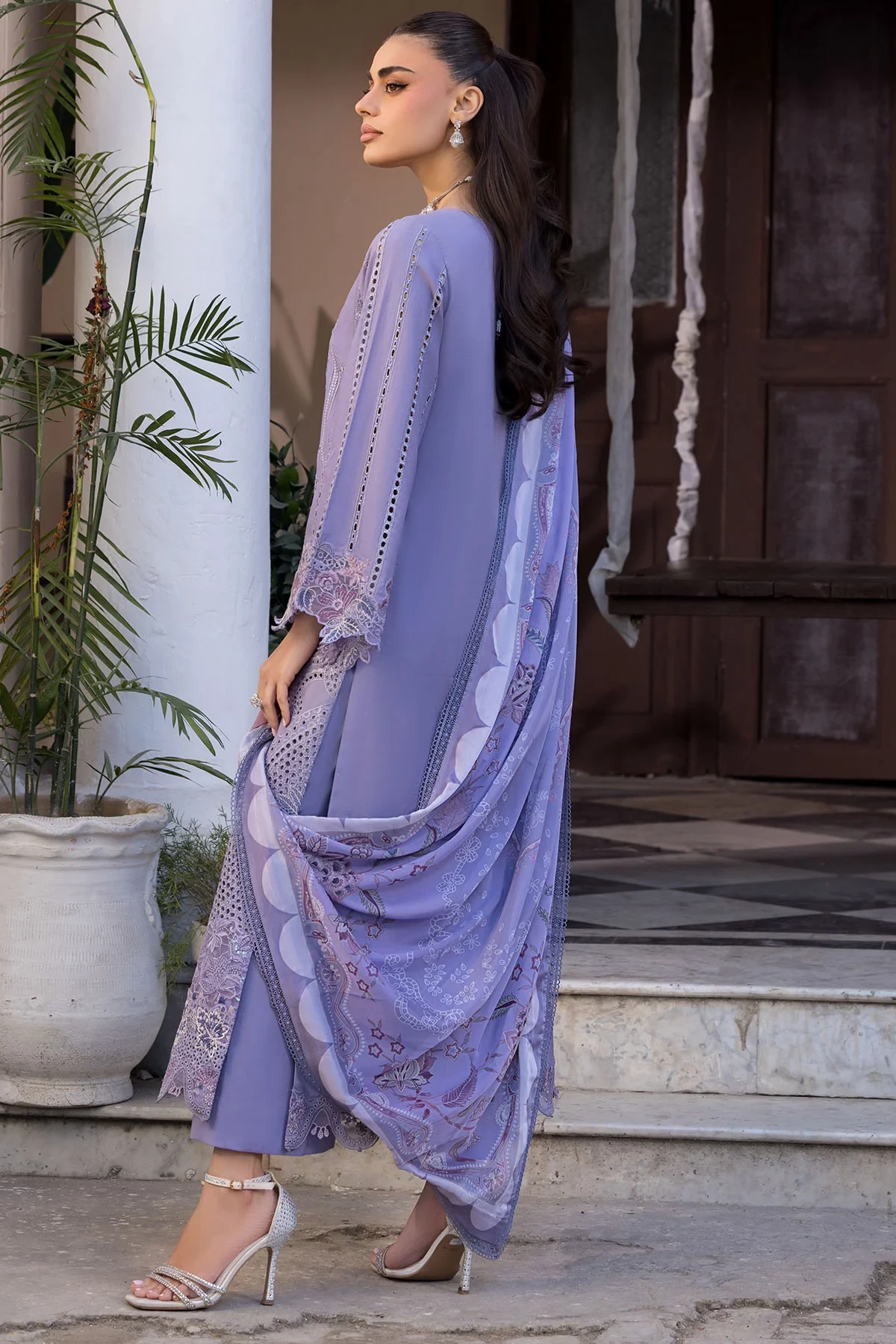 5938-VIVI EMBROIDERED LAWN - MWU05938-999-VIVI