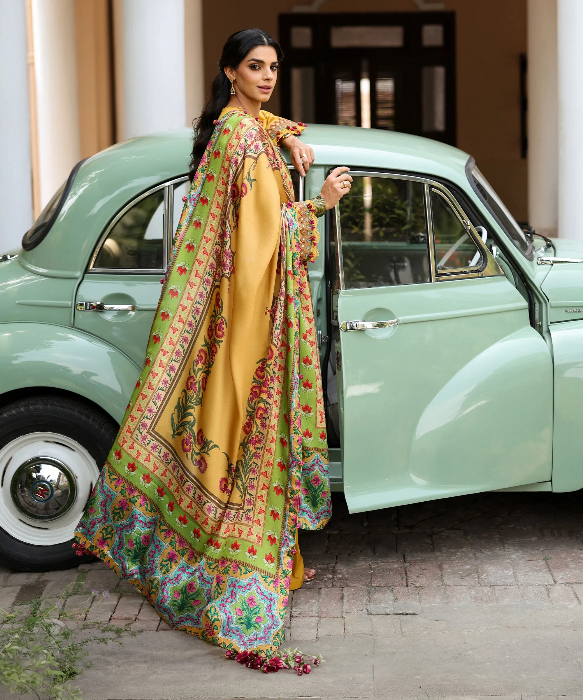 3 Piece Embroidered Lawn Suit -  3PESUS26V313