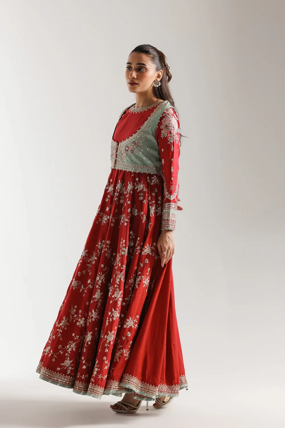 EMBROIDERED DRESS - E0954/104/808