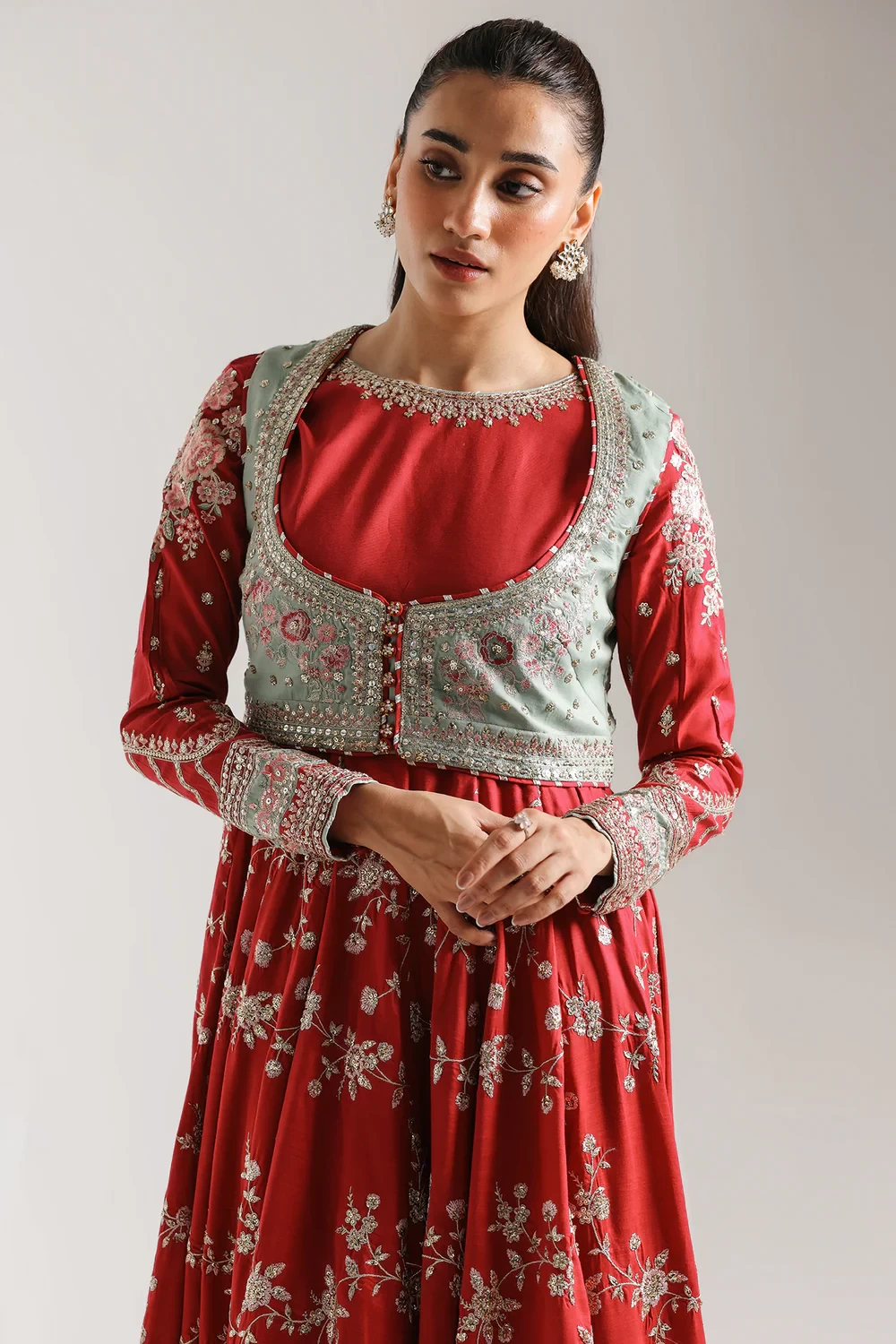 EMBROIDERED DRESS - E0954/104/808