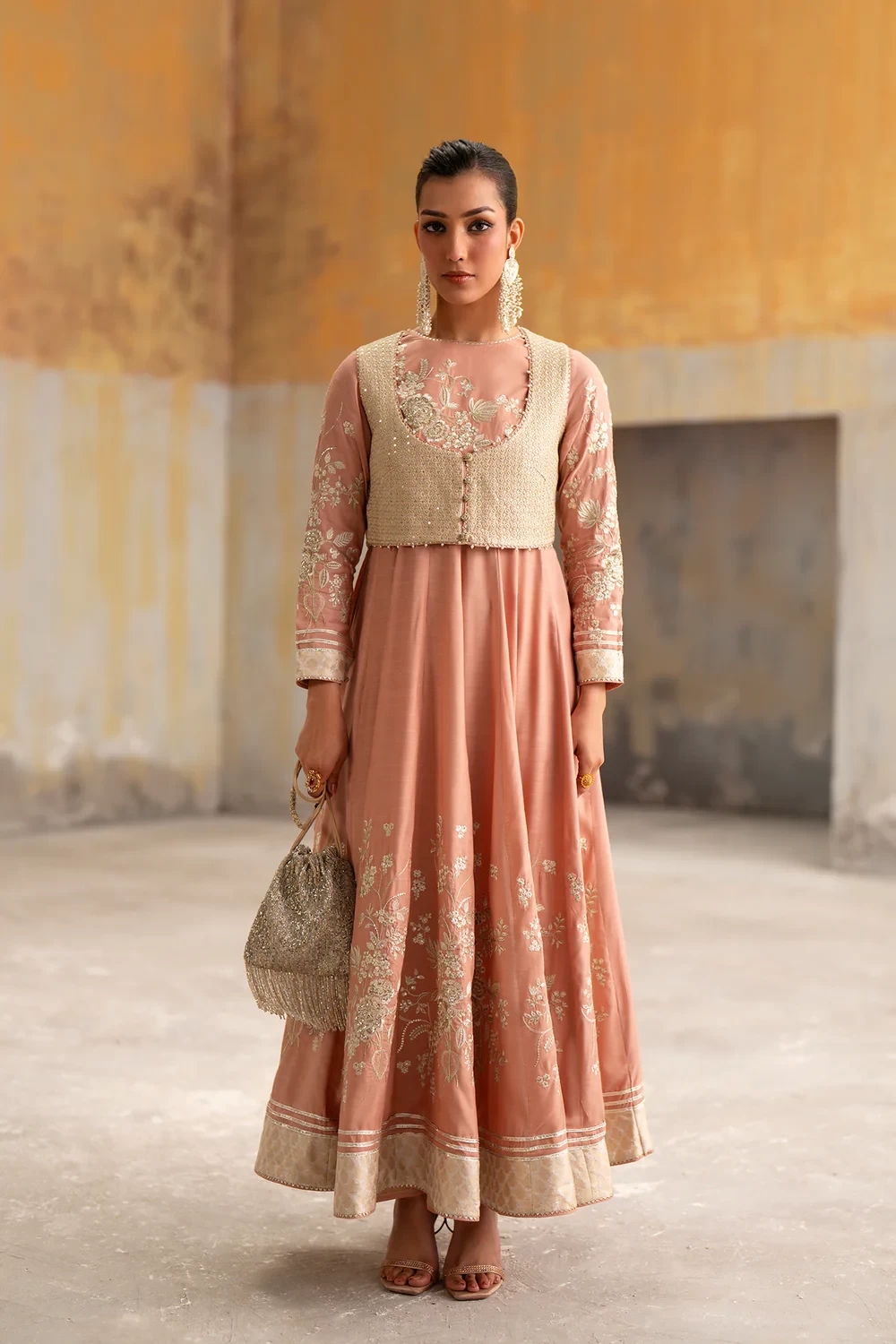 EMBROIDERED DRESS - E1053/104/326