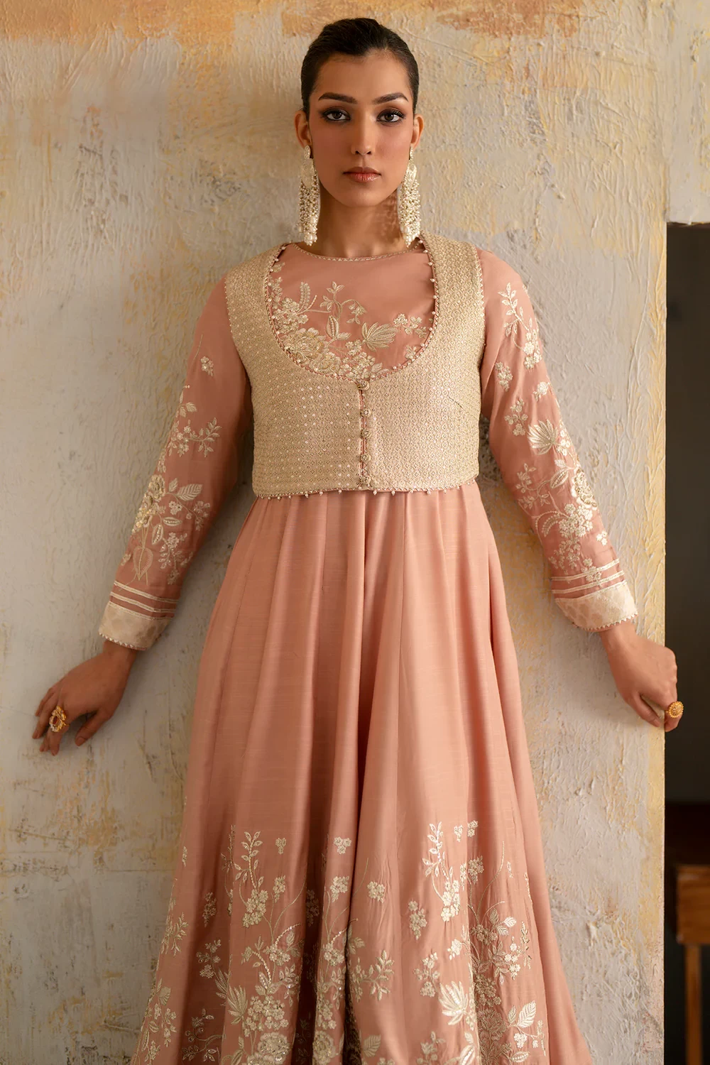 EMBROIDERED DRESS - E1053/104/326