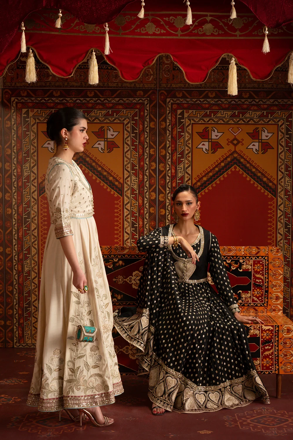 EMBROIDERED PISHWAS - E1051/104/901