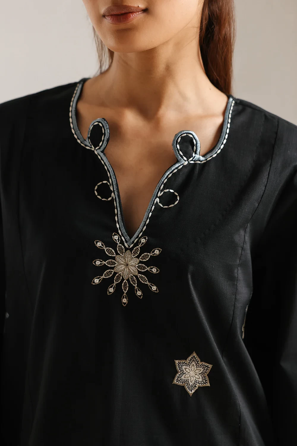 EMBROIDERED SHIRT - E7582/102/902