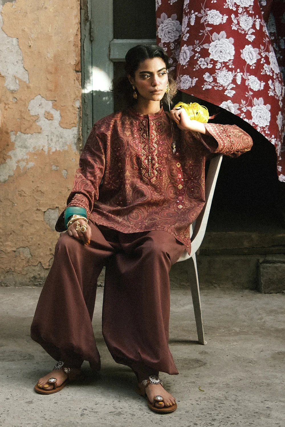 EMBROIDERED SHIRT - E0792/119/305