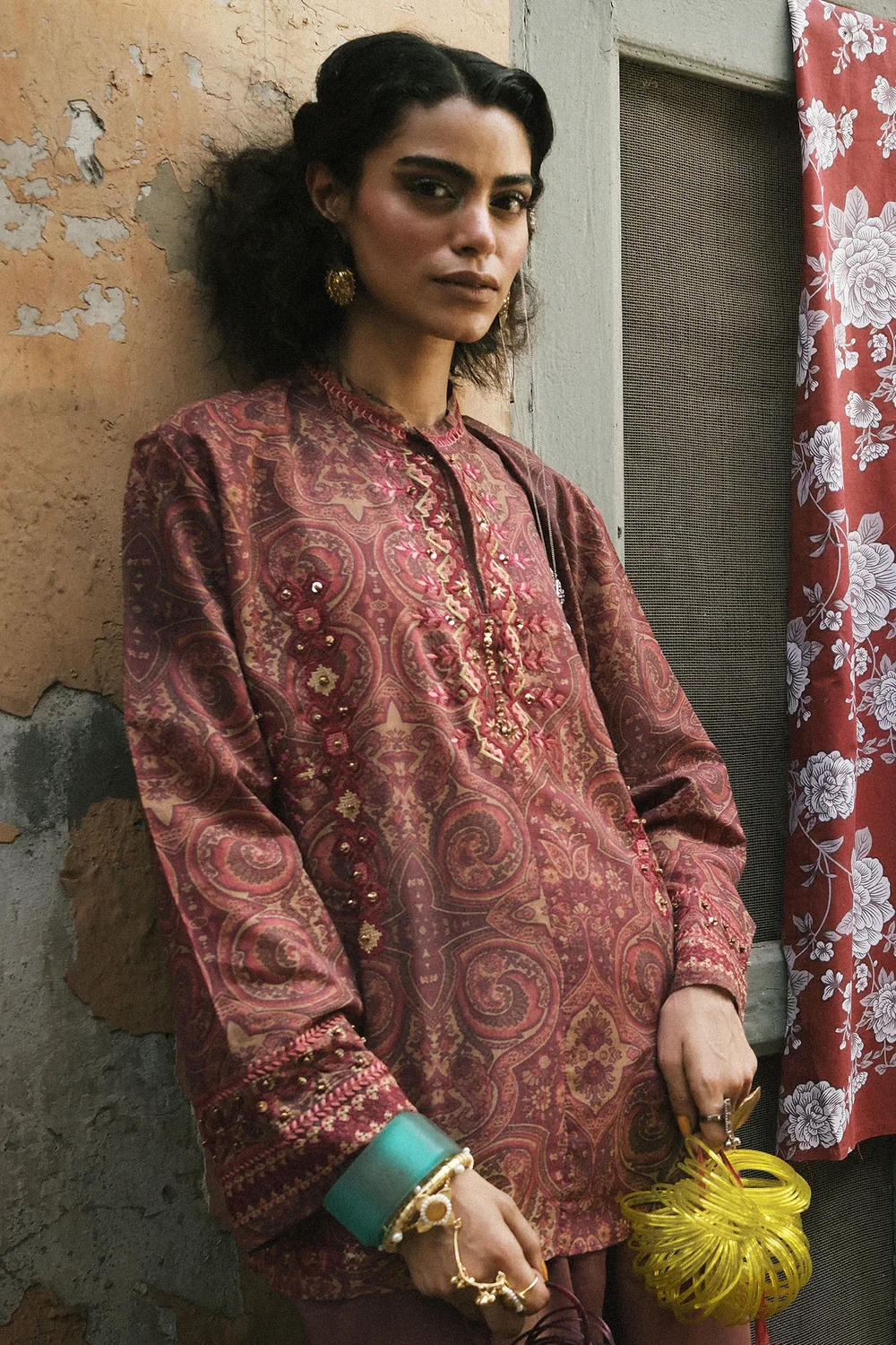 EMBROIDERED SHIRT - E0792/119/305