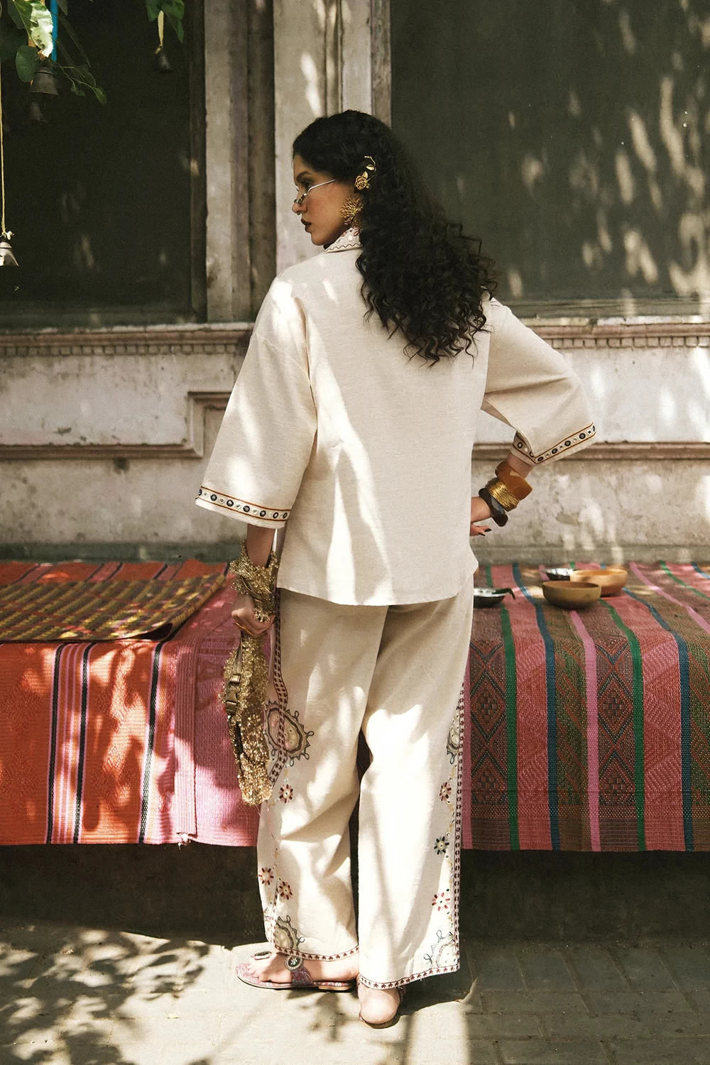 EMBROIDERED SUIT - E0842/119/005