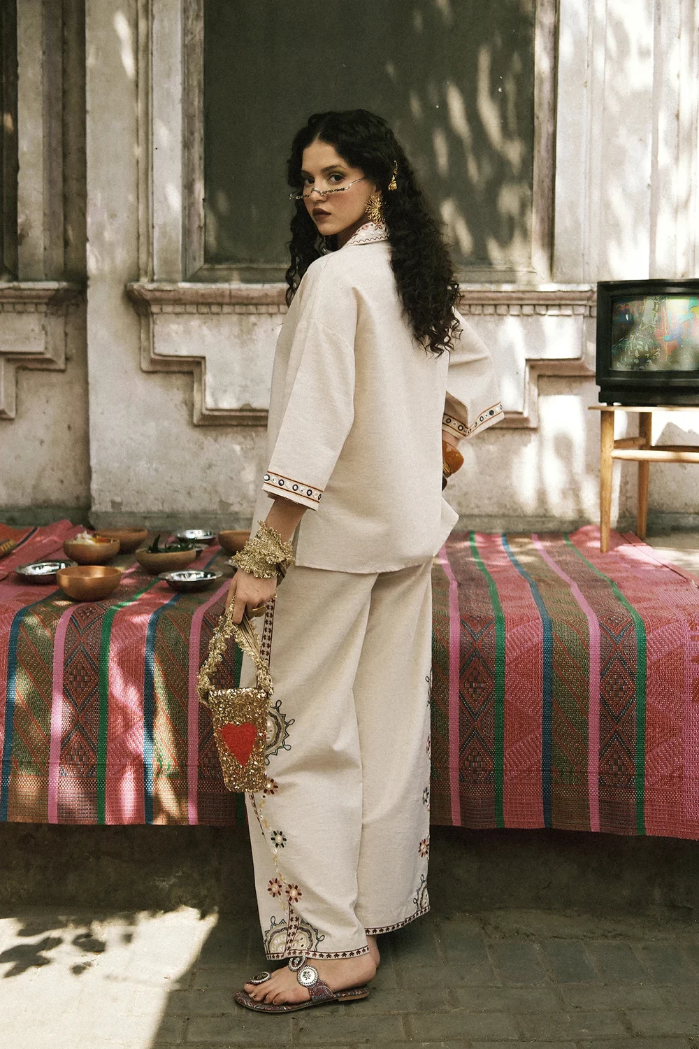 EMBROIDERED SUIT - E0842/119/005