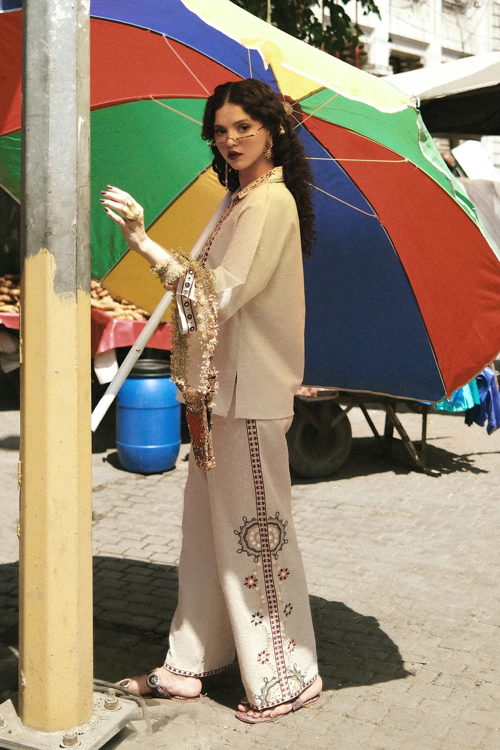 EMBROIDERED SUIT - E0842/119/005
