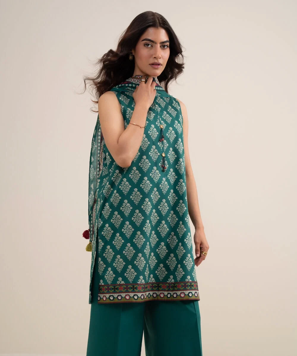 3 Piece - Printed Lawn Suit - U3PDYS26V619
