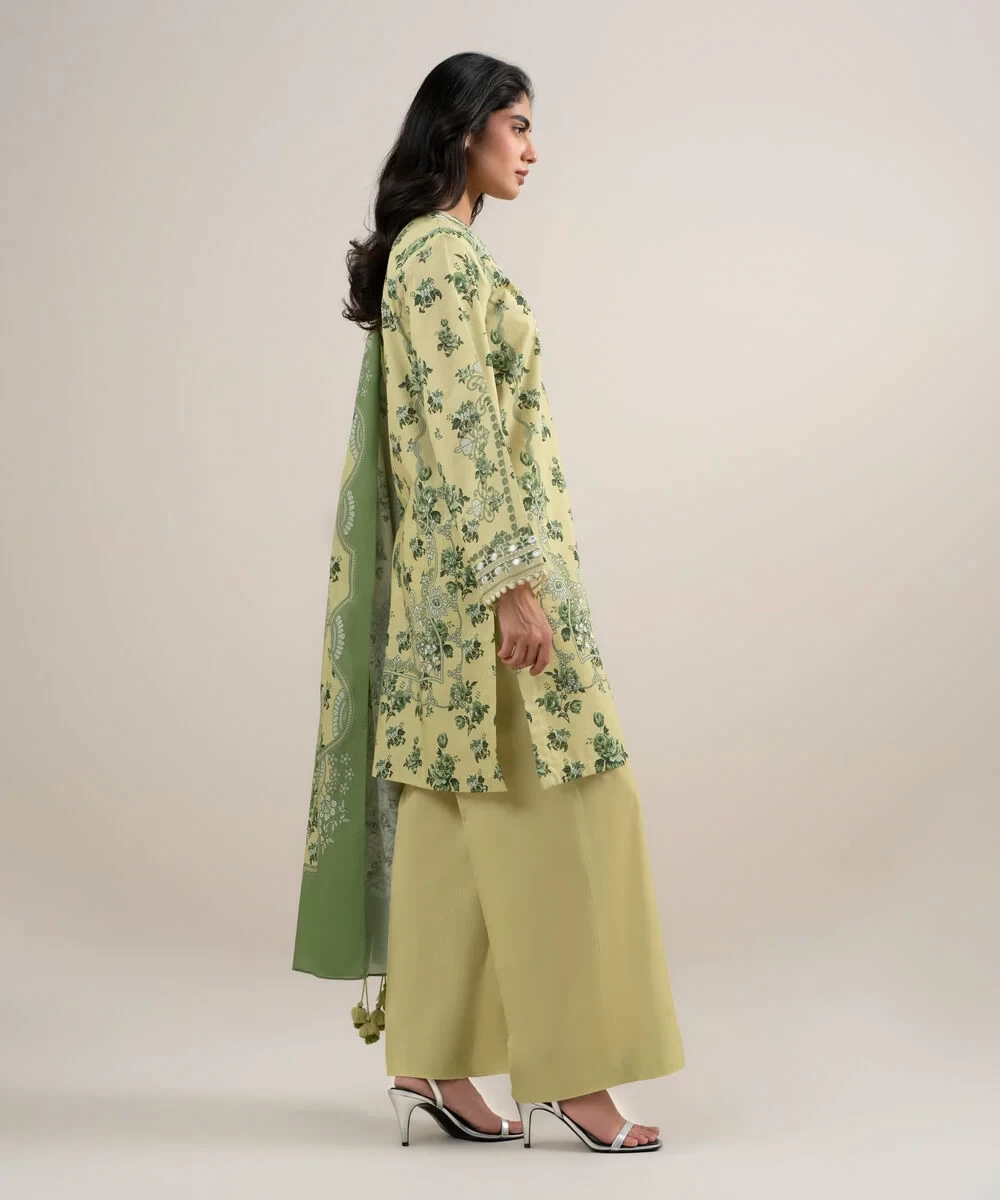 3 Piece - Embroidered Lawn Suit - 2DEDYS26V651