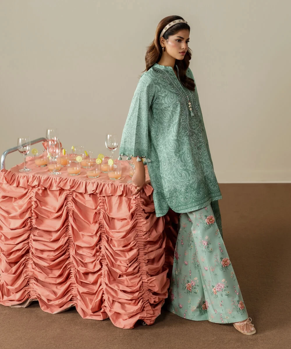 3 Piece - Embroidered Lawn Suit - 3PEDYS26V662