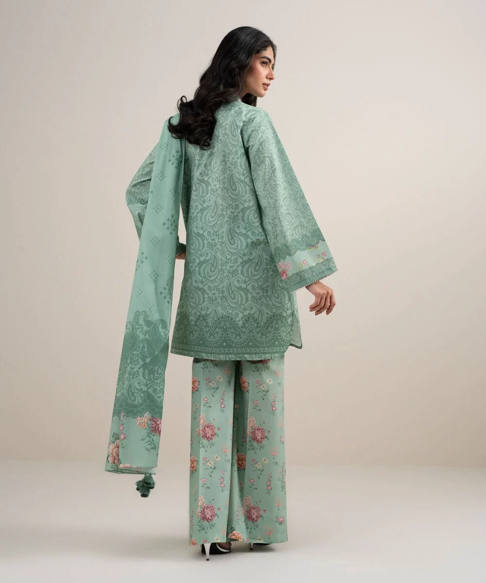 3 Piece - Embroidered Lawn Suit - 3PEDYS26V662