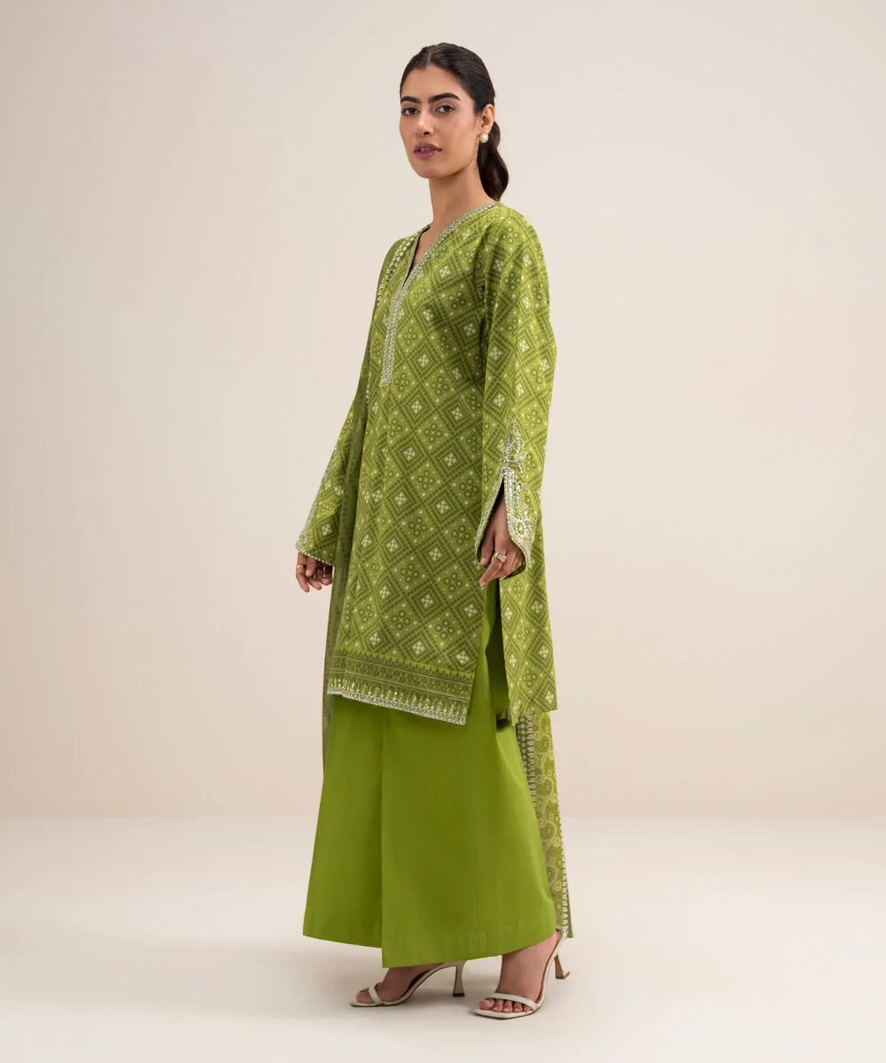 3 Piece - Embroidered Lawn Suit - 3PEDYS26V631