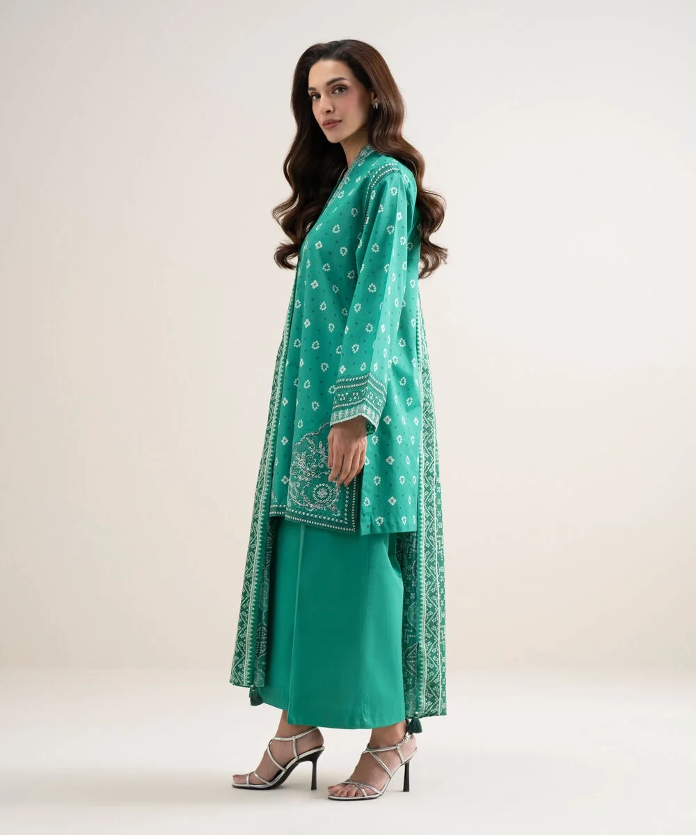 3 Piece - Embroidered Lawn Suit - 3PEDYS26V629