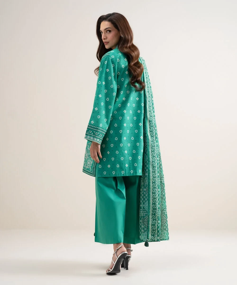 3 Piece - Embroidered Lawn Suit - 3PEDYS26V629