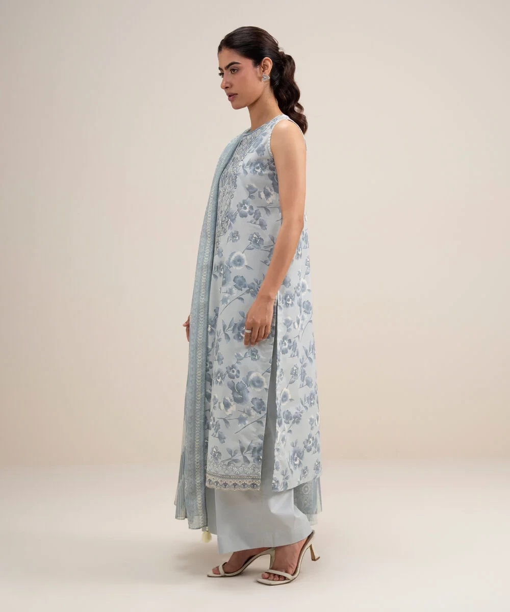 3 Piece - Embroidered Lawn Suit - 2DEDYS26V644