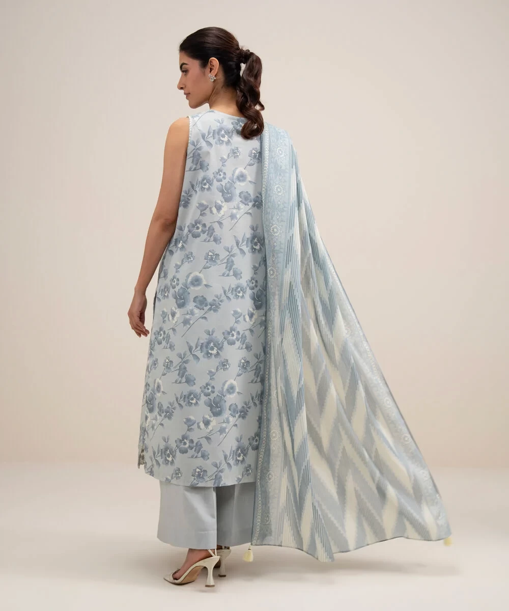 3 Piece - Embroidered Lawn Suit - 2DEDYS26V644