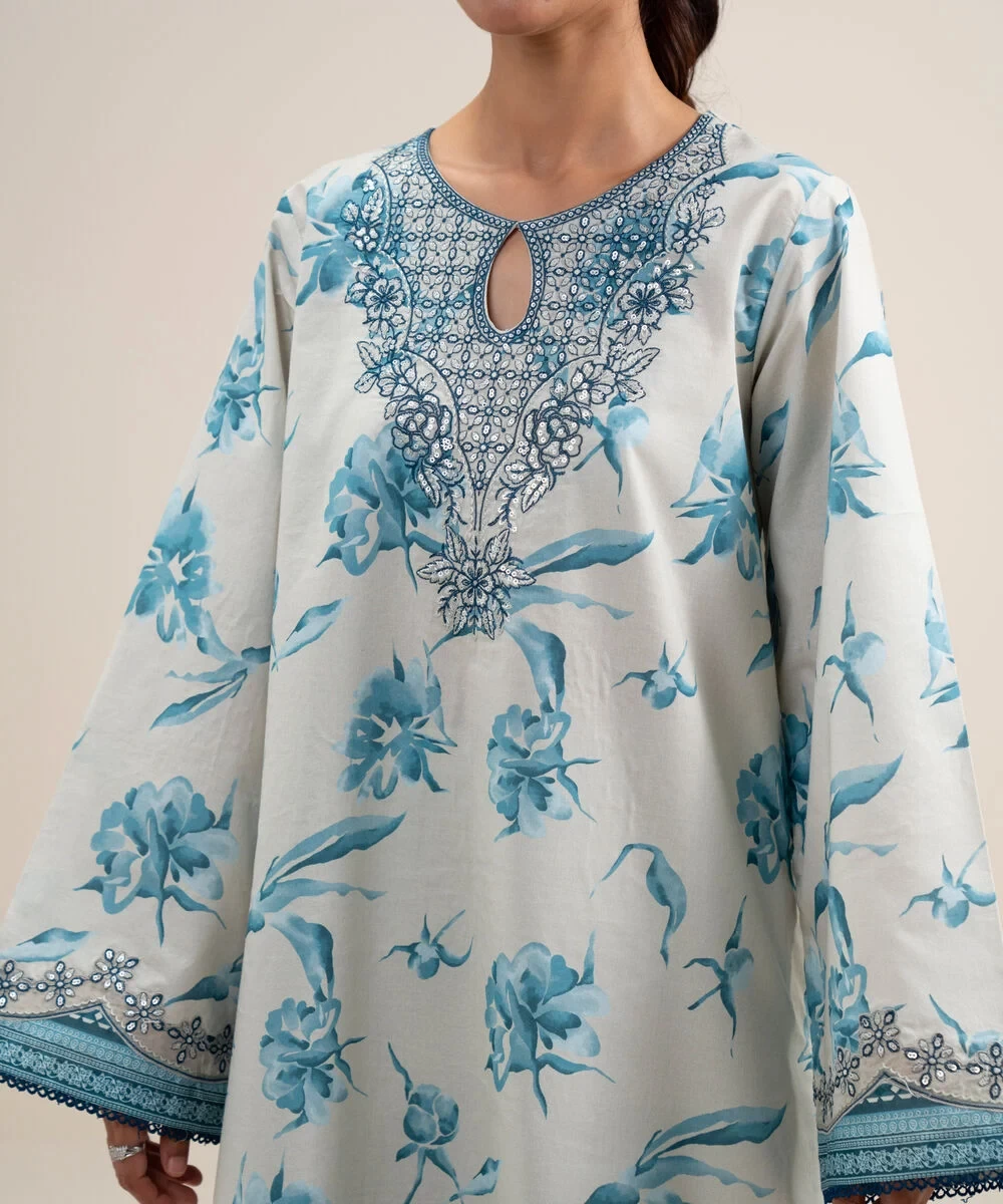 3 Piece - Embroidered Lawn Suit - 2DEDYS26V643