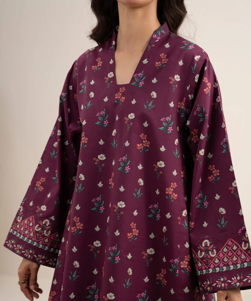 3 Piece - Printed Lawn Suit - U3PDYS26V613