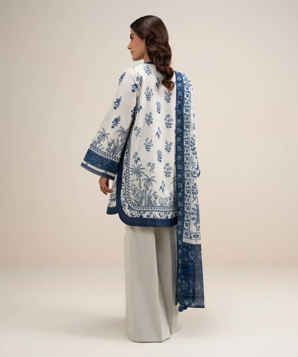 3 Piece - Embroidered Lawn Suit - 3PEDYS26V659