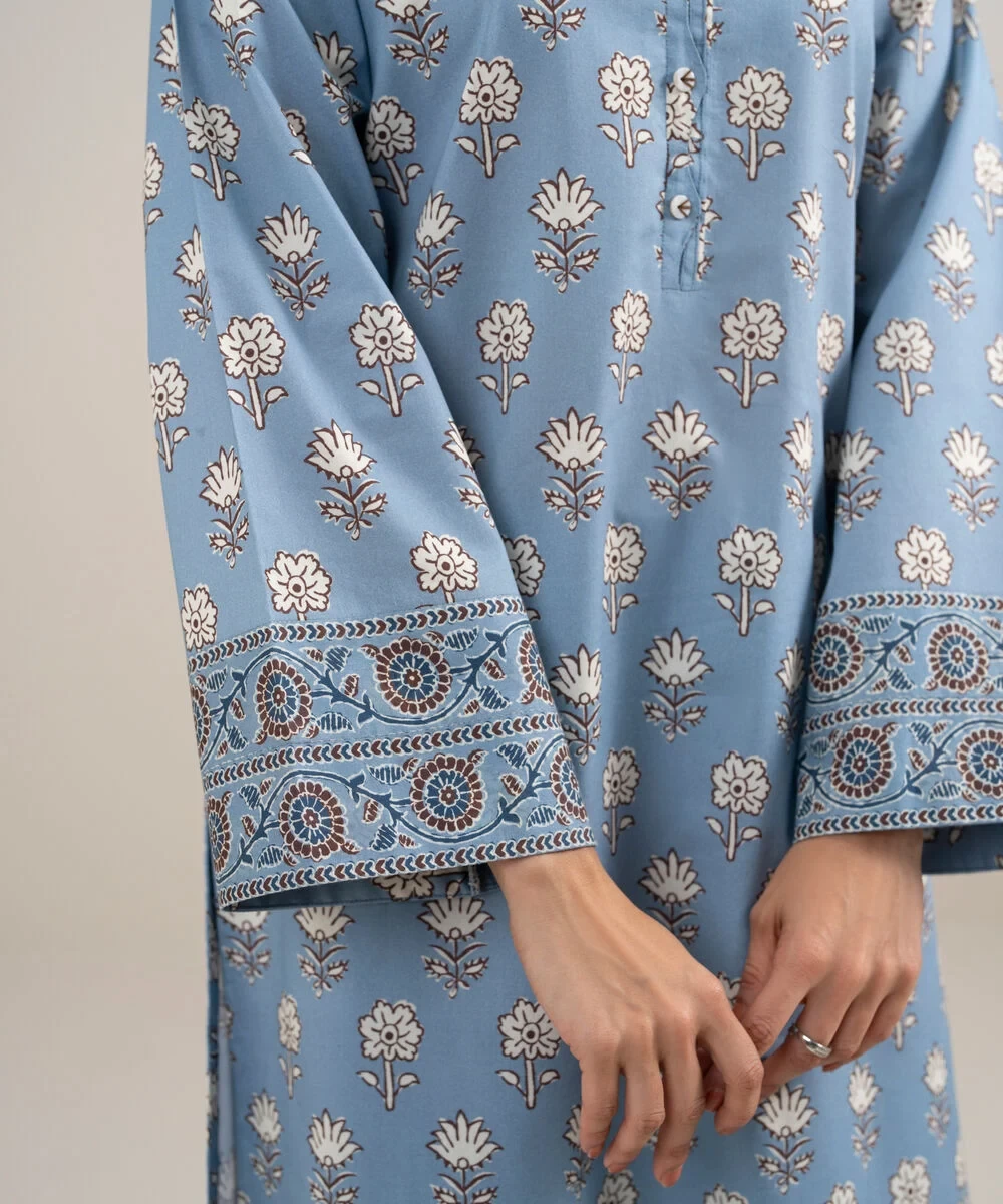 3 Piece - Printed Lawn Suit - U3PDDS26V628