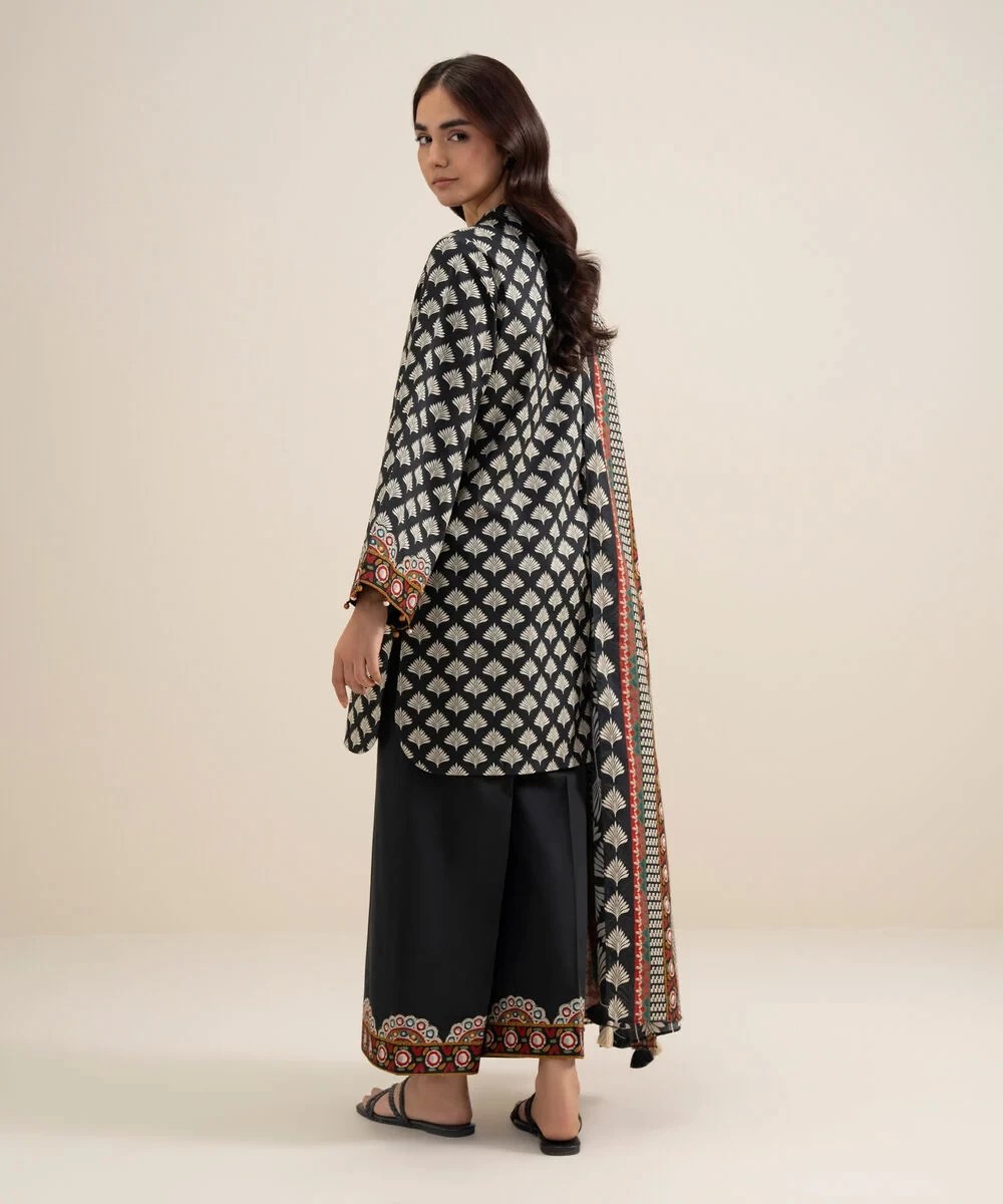 3 Piece - Printed Lawn Suit - U3PDYS26V617