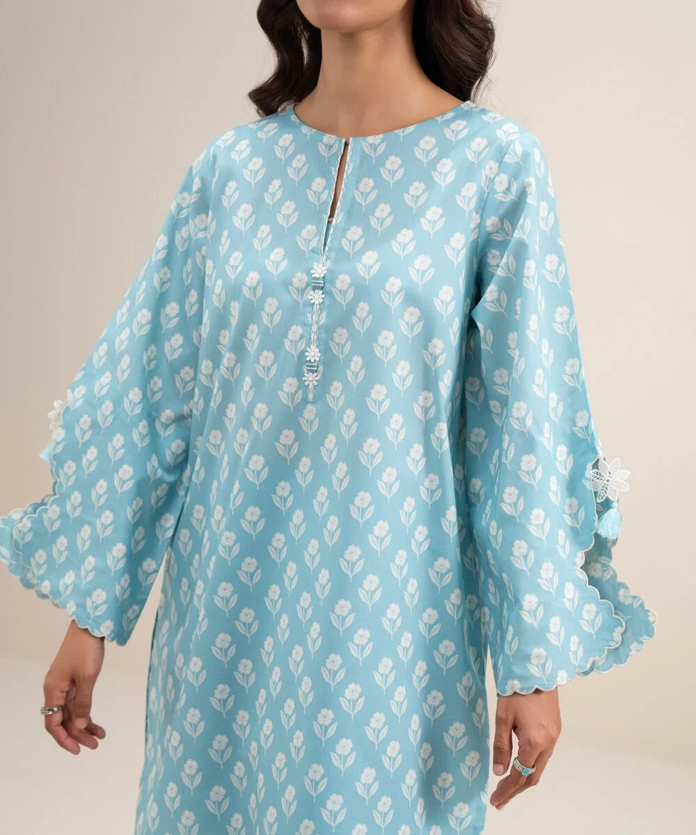 3 Piece - Printed Lawn Suit - U2DEDYS26V66