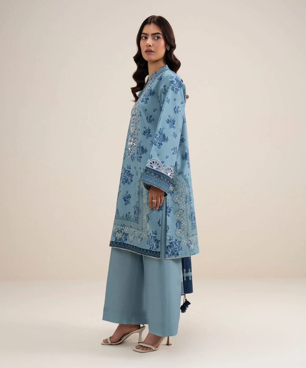 3 Piece - Embroidered Lawn Suit - 2DEDYS26V649