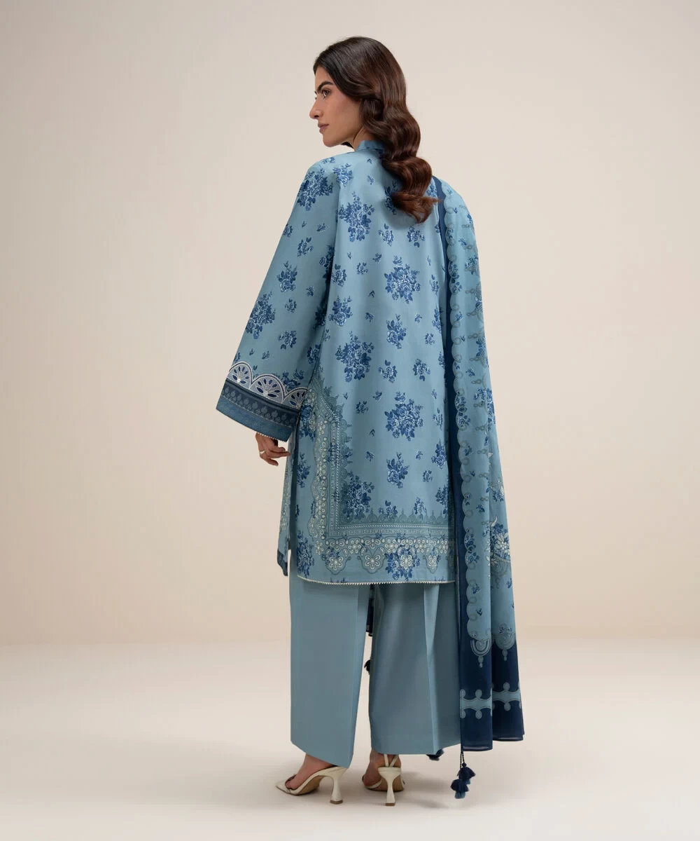 3 Piece - Embroidered Lawn Suit - 2DEDYS26V649