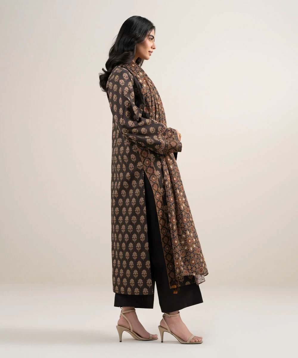 3 Piece - Embroidered Lawn Suit - 3PEDYS26V668