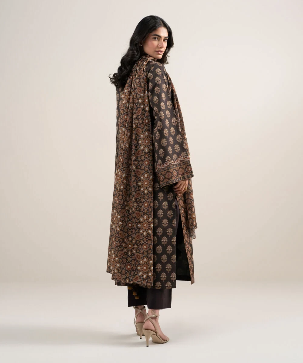 3 Piece - Embroidered Lawn Suit - 3PEDYS26V668