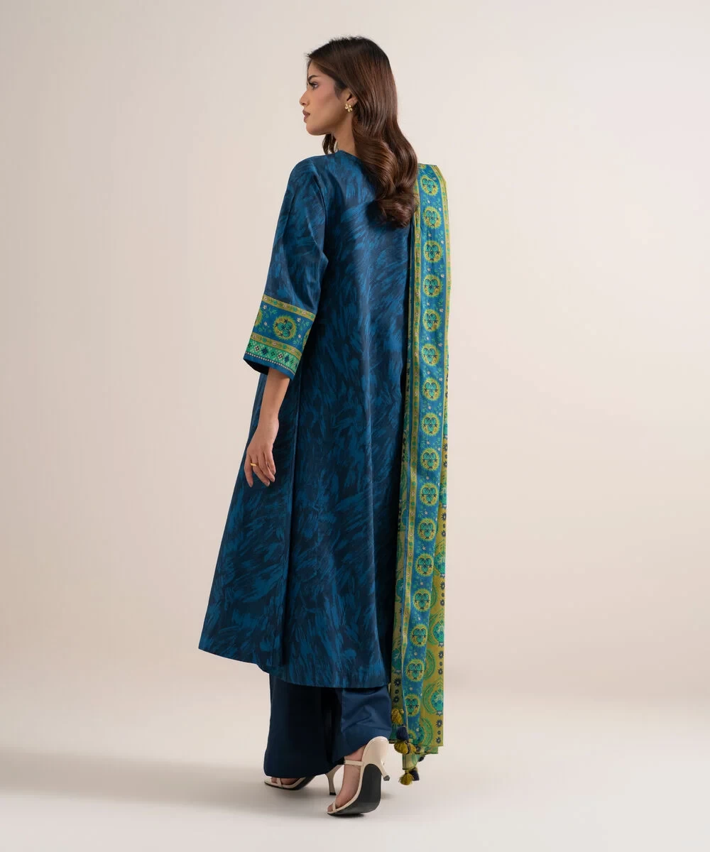 3 Piece - Printed Lawn Suit - U3PDYS26V610