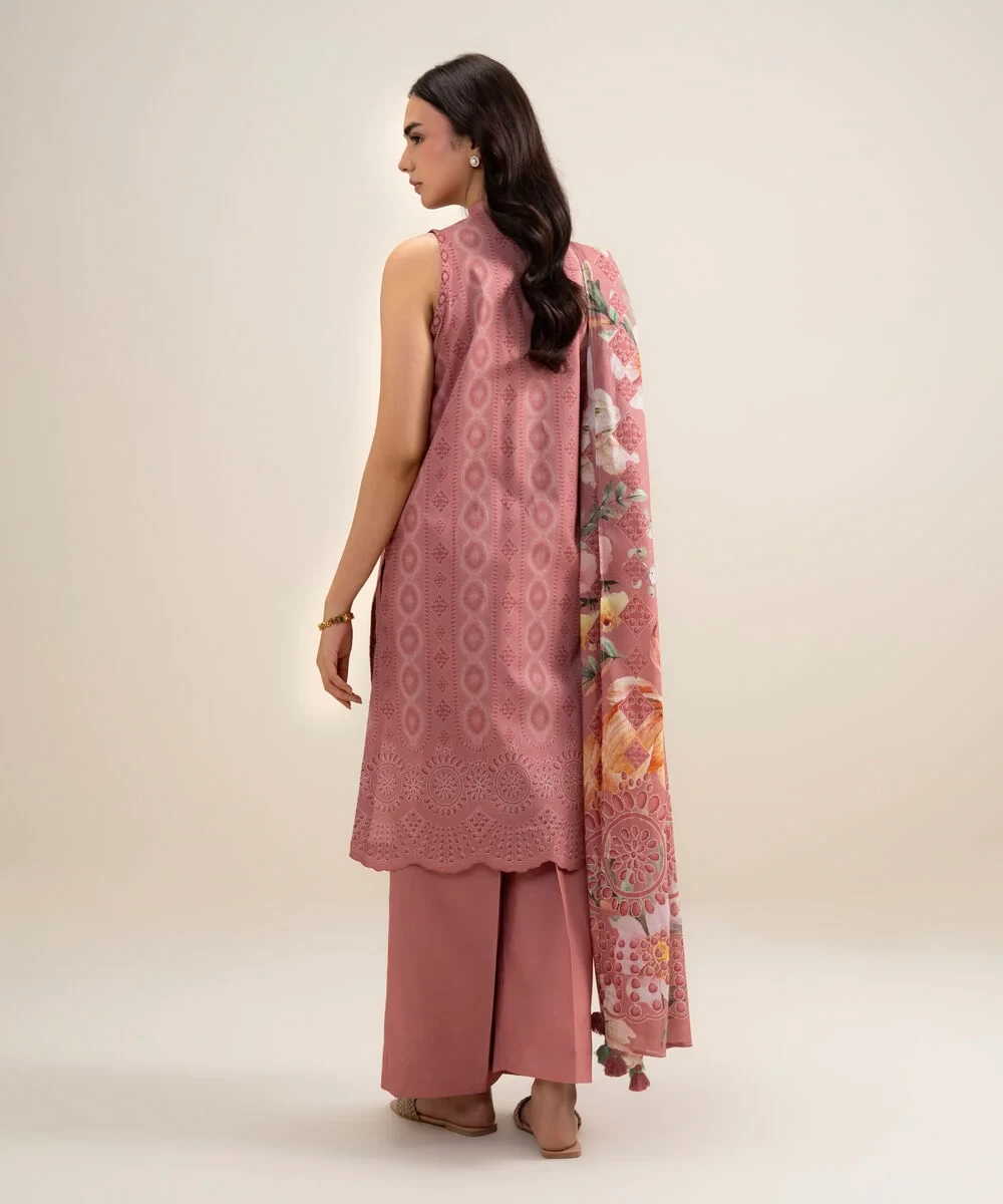 3 Piece - Printed Lawn Suit - U3PDYS26V622