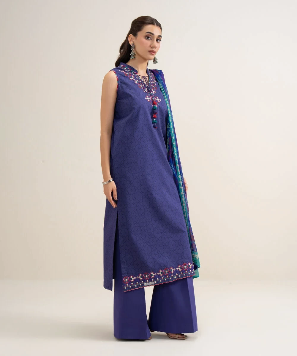 3 Piece - Embroidered Lawn Suit - U2TEDYS26V62