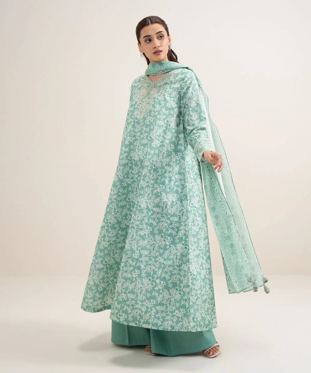 3 Piece - Embroidered Lawn Suit - 3PEDYS26V626