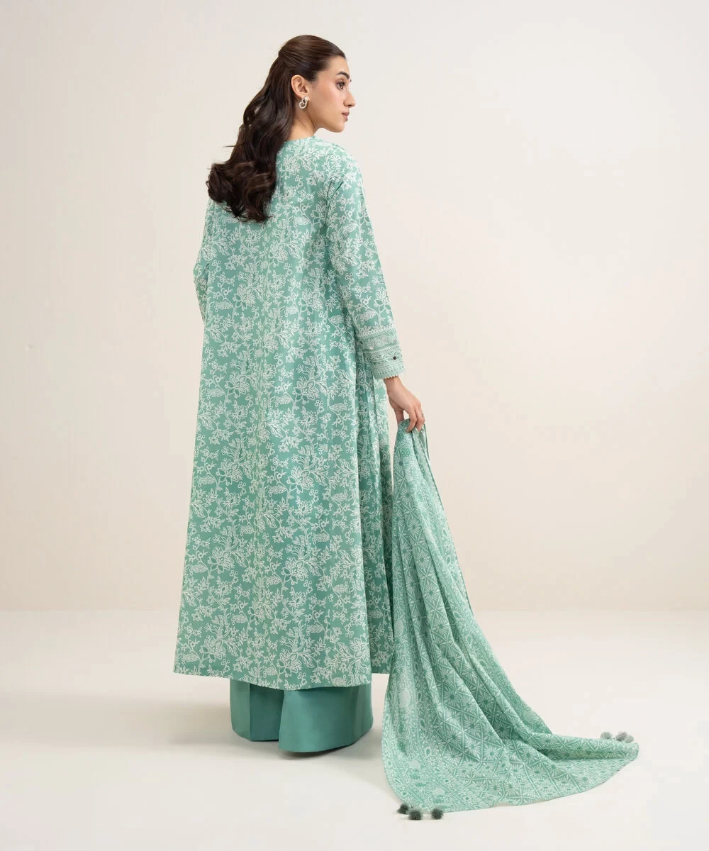 3 Piece - Embroidered Lawn Suit - 3PEDYS26V626