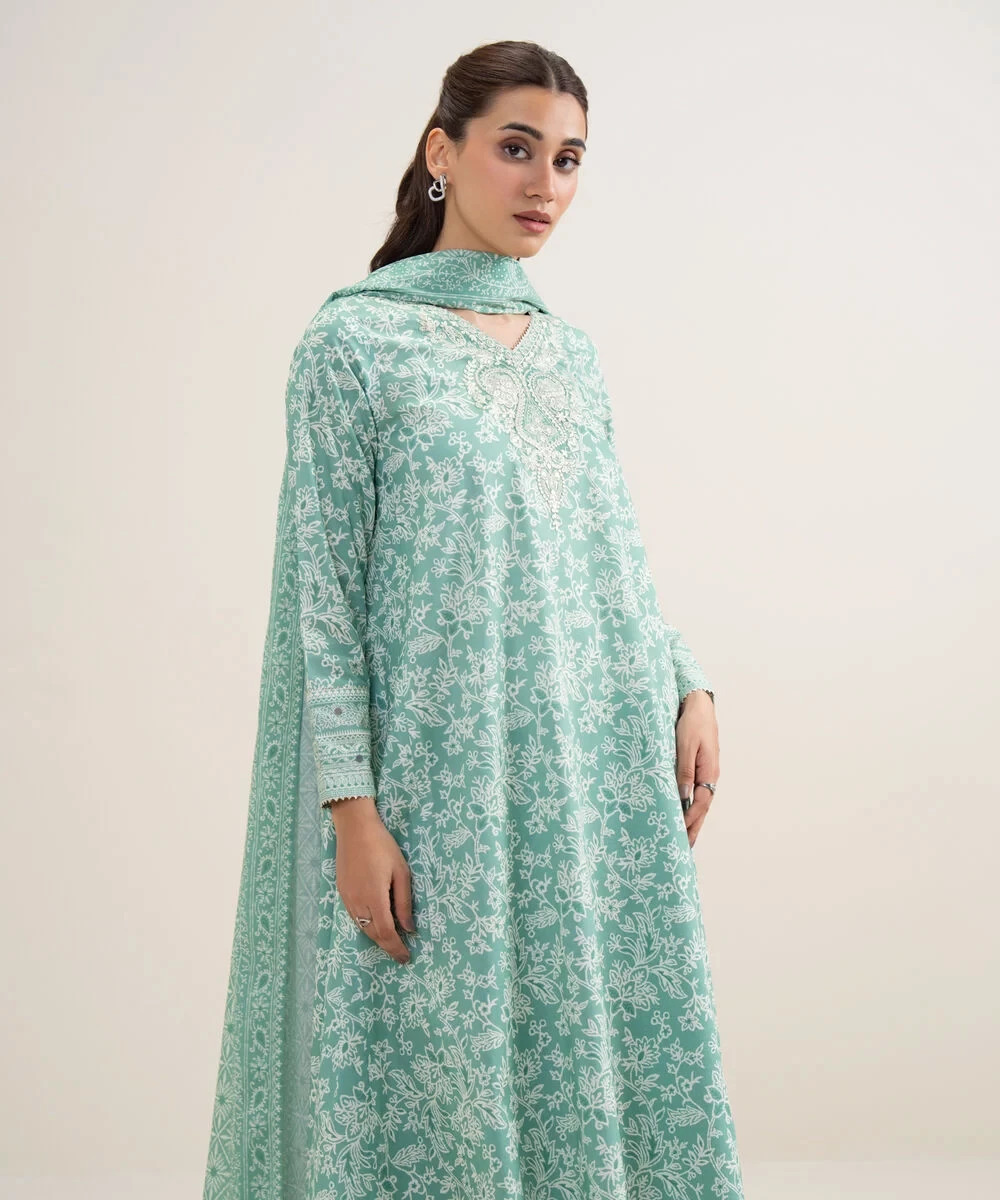 3 Piece - Embroidered Lawn Suit - 3PEDYS26V626
