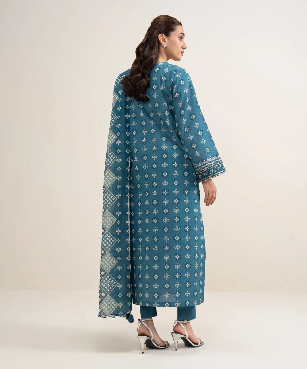 3 Piece - Embroidered Lawn Suit - 3PEDYS26V632