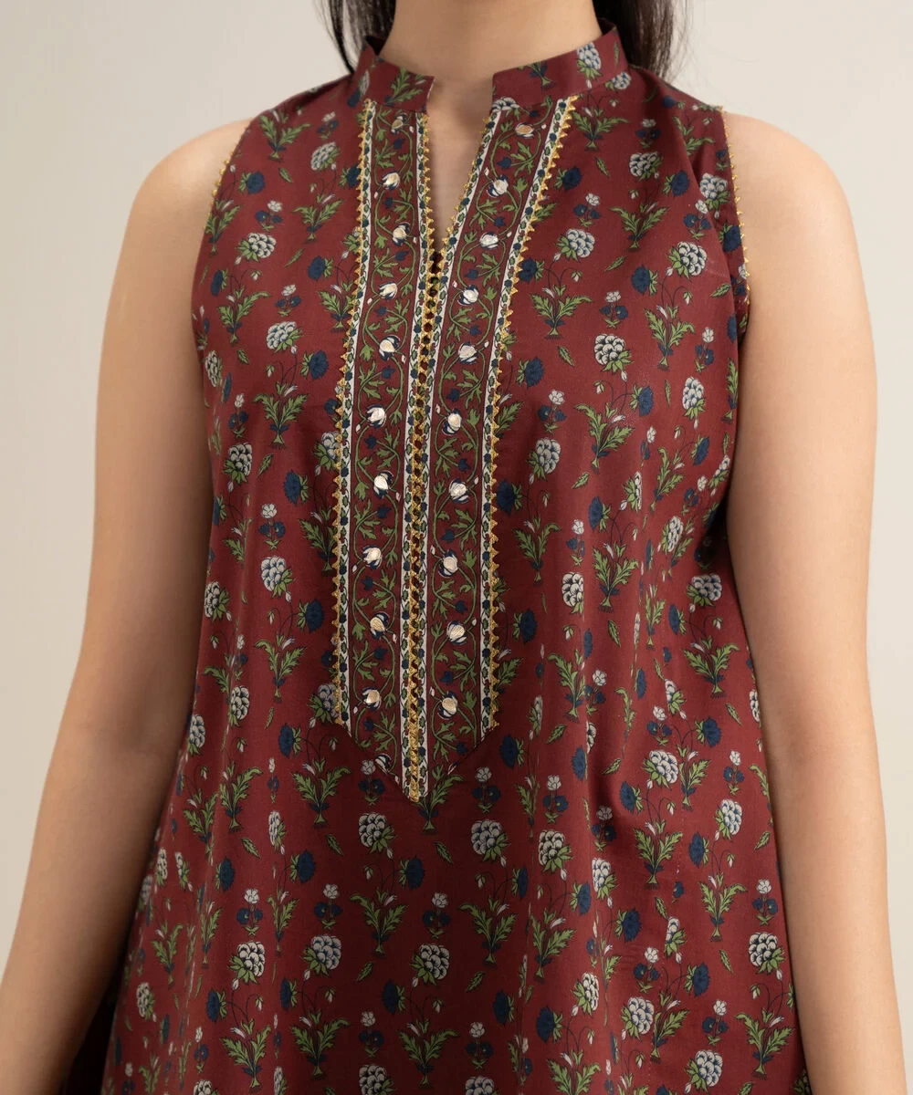 3 Piece - Printed Lawn Suit - U3PDDS26V617