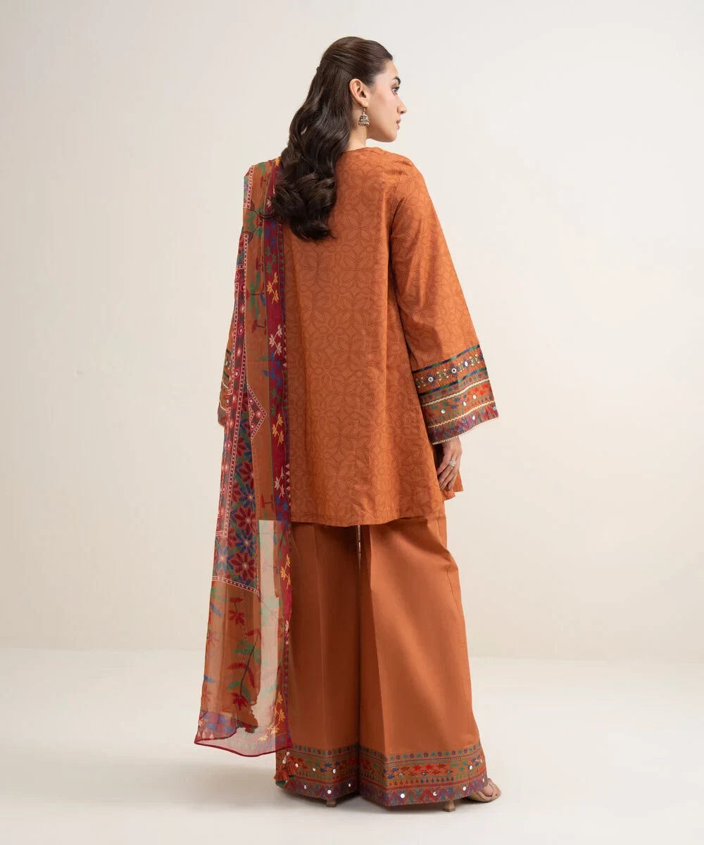3 Piece - Embroidered Lawn Suit - U2TEDYS26V61