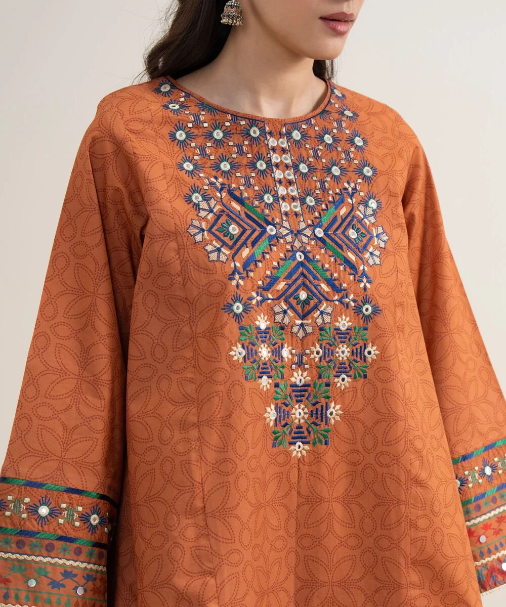 3 Piece - Embroidered Lawn Suit - U2TEDYS26V61