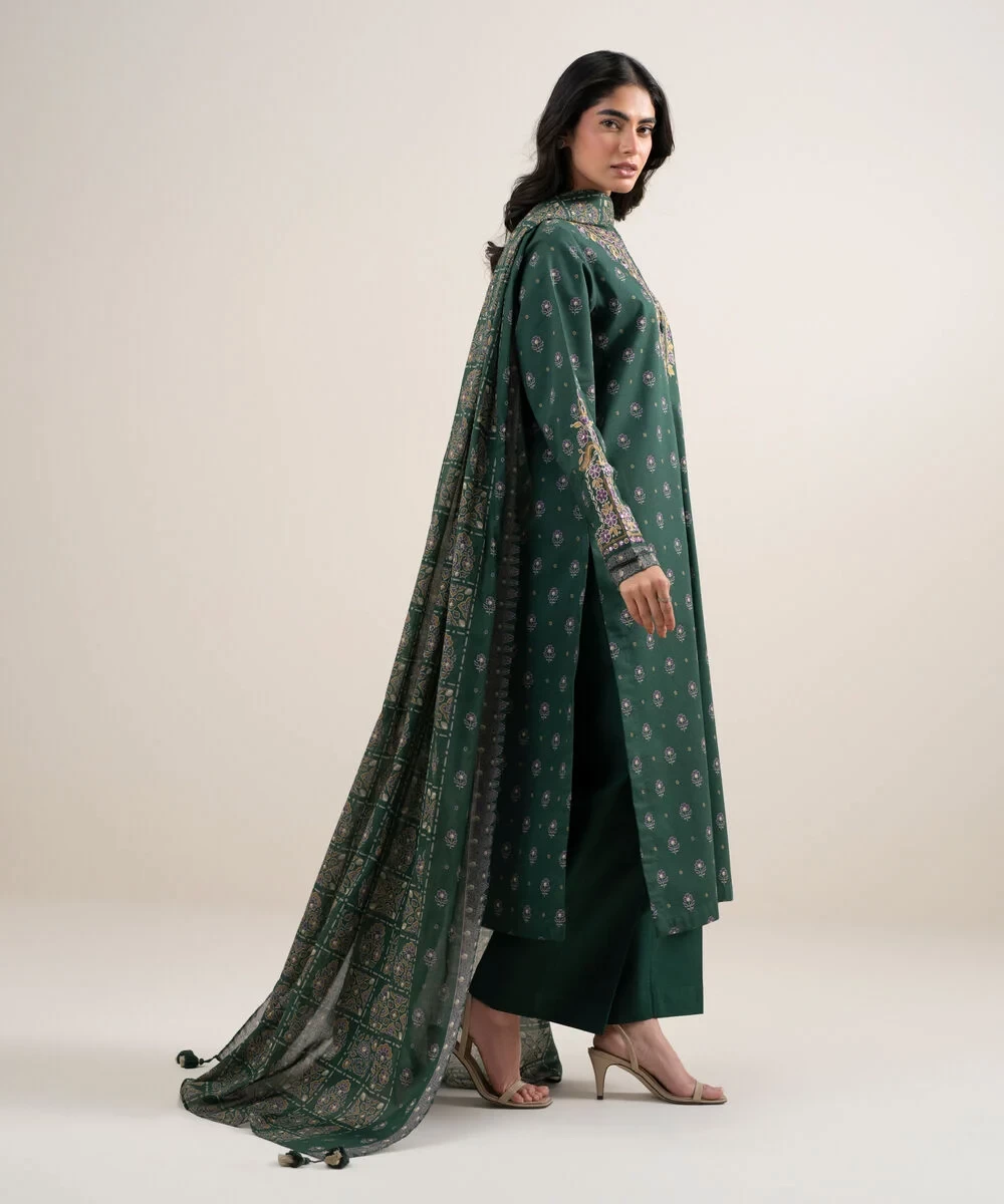 3 Piece - Embroidered Lawn Suit - 3PEDYS26V666