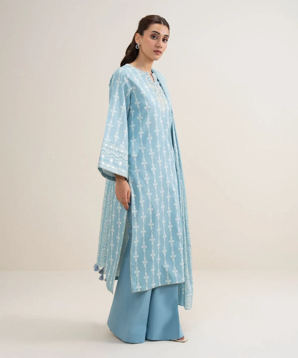 3 Piece - Embroidered Lawn Suit - 3PEDYS26V627