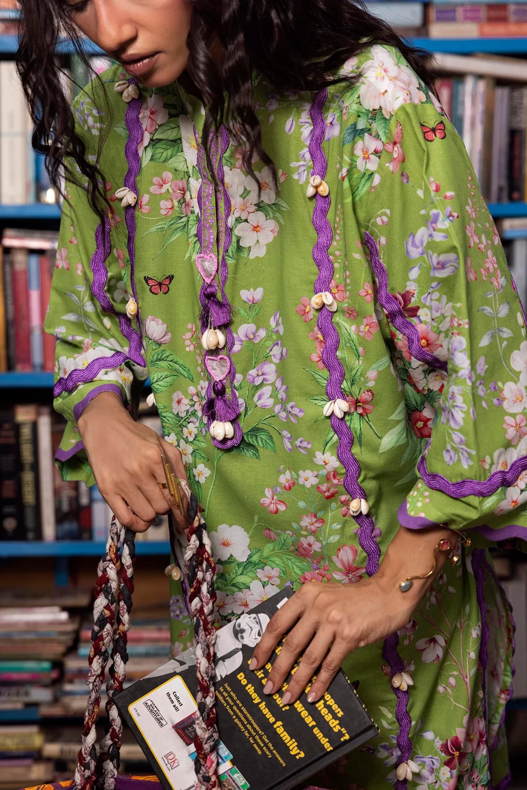 Printed 3 Piece Lawn Suit - H264-007B-3AG
