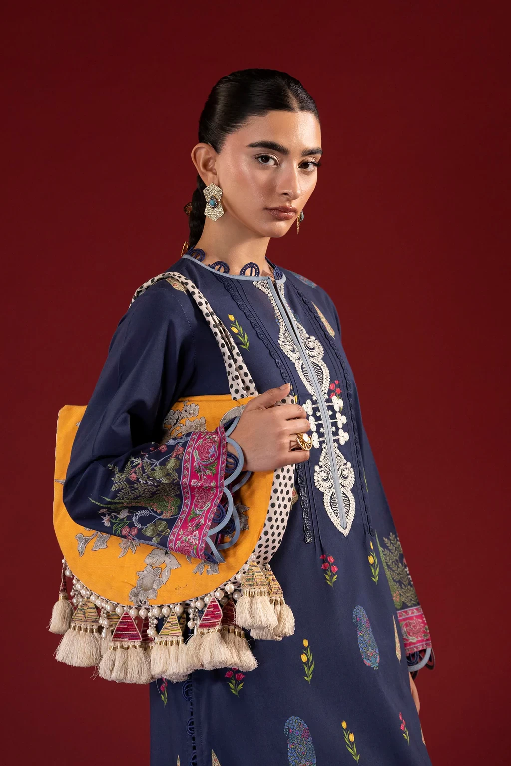 Printed 2 Piece Lawn Suit - H264-006A-2AC