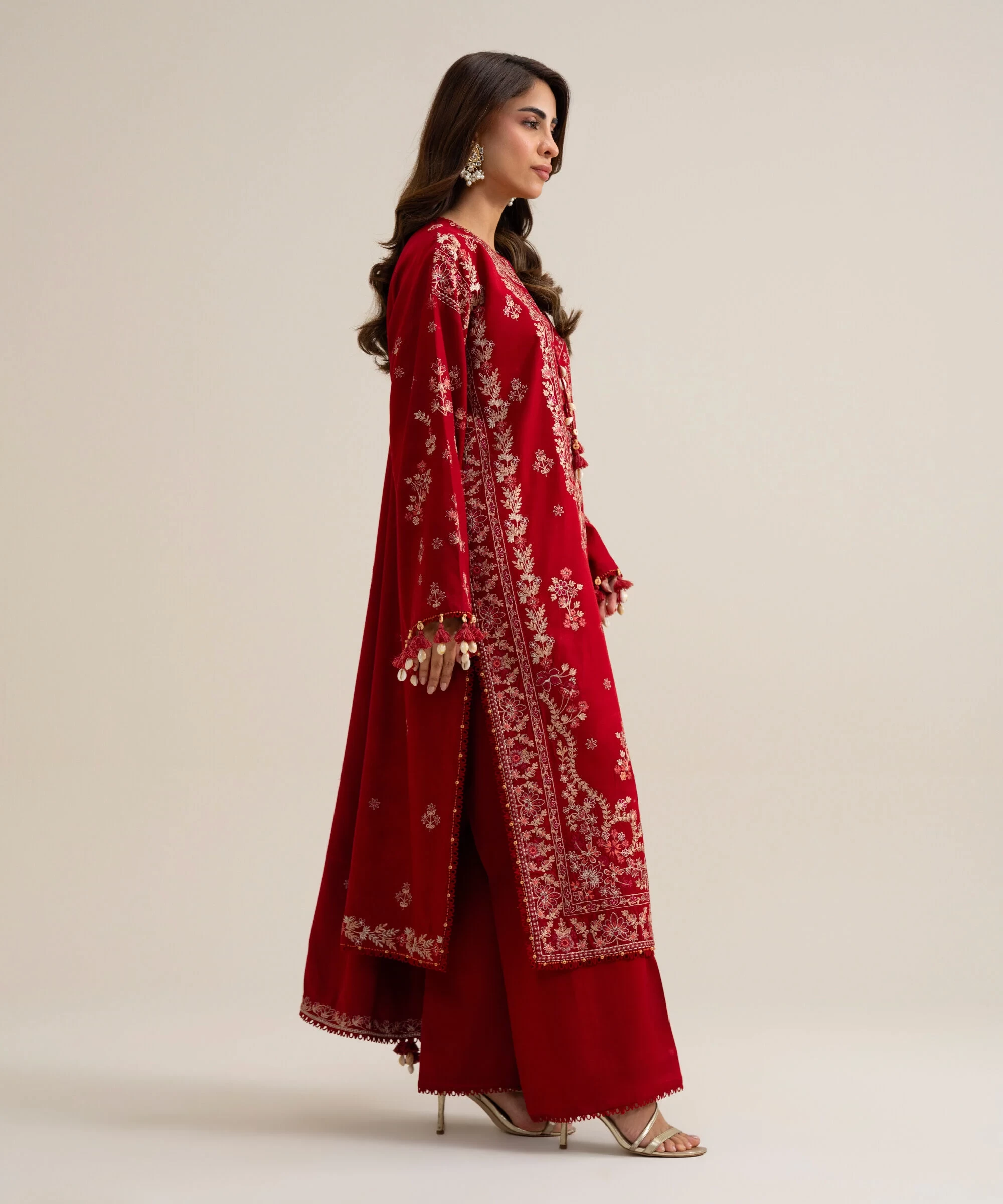 3 PIECE - EMBROIDERED MARINA SUIT - U3PELX26V945
