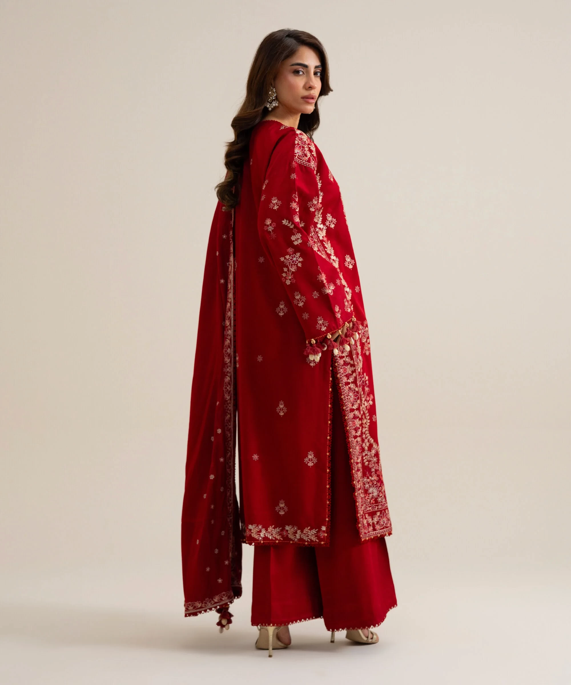 3 PIECE - EMBROIDERED MARINA SUIT - U3PELX26V945